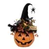 Halloween Kürbis Mit Hexenhut & LED Beleuchtung 56cm 1 Halloween Kürbis Mit Hexenhut & LED Beleuchtung 56cm -Halloween Totenköpfe Verkäufe beleuchteter halloween kuerbis mit elegantem hexenhut light up halloween pumpkin with witch hat 54761 01