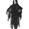 Schwarzes Hänge-Skelett 2 Schwarzes Hänge-Skelett -Halloween Totenköpfe Verkäufe black hanging reaper haengefigur skelett haengedeko deko fuer halloweenparty oder horrorparty 26760