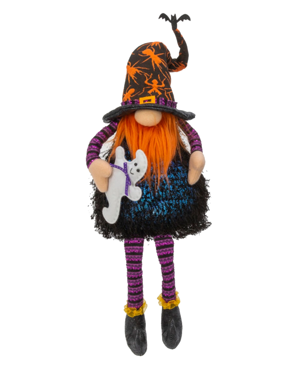 Leuchtender Halloween Zwerg Kantenhocker Mit Geist 75cm 3 Leuchtender Halloween Zwerg Kantenhocker Mit Geist 75cm