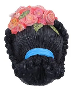 Calavera De Azucar Totenschädel 19cm 12 Calavera De Azucar Totenschädel 19cm -Halloween Totenköpfe Verkäufe calavera de azucar totenkopf calavera de azucar skull dia de los muertos figur 54563 04