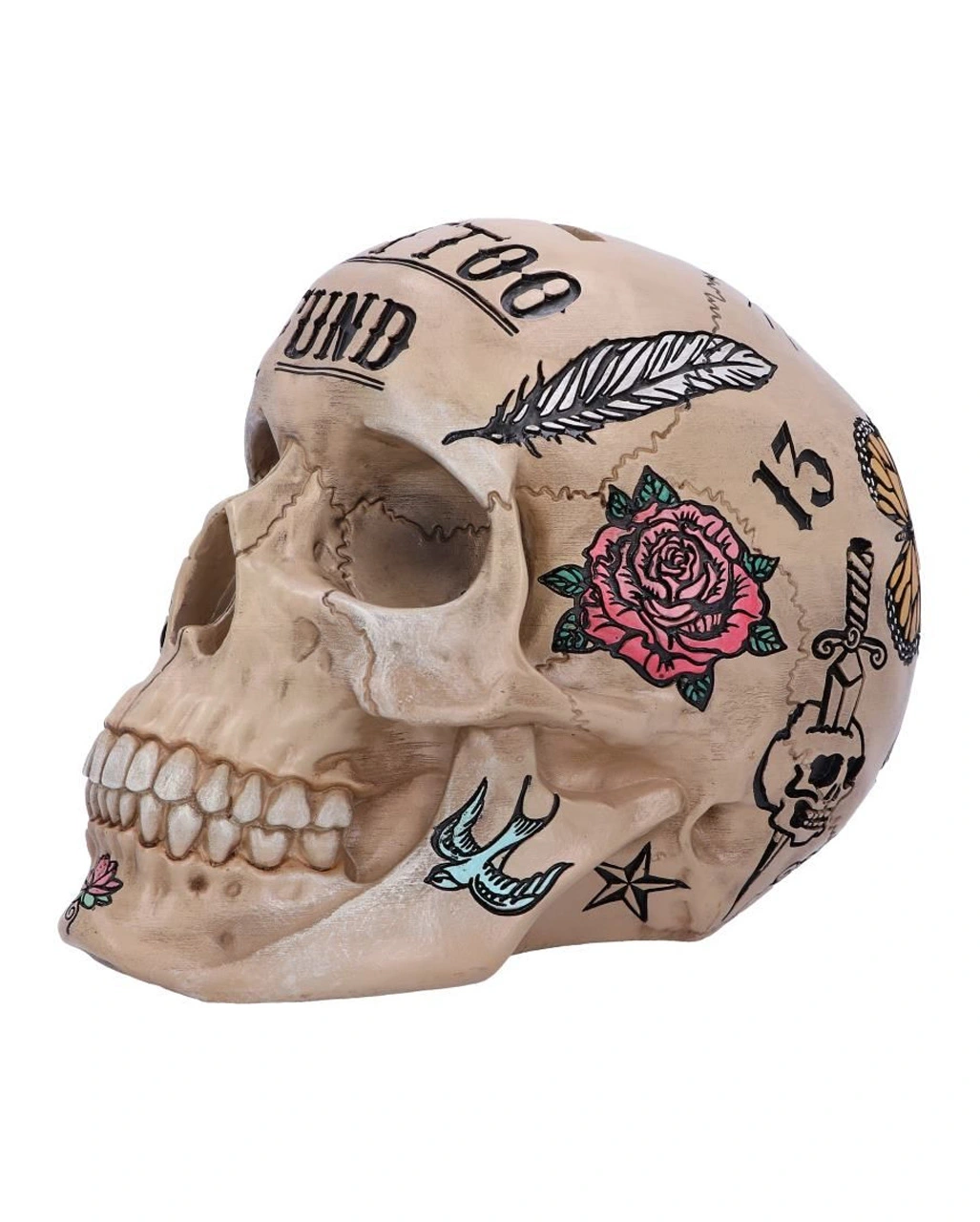 Calavera Tattoo Totenkopf Sparkasse 4 Calavera Tattoo Totenkopf Sparkasse – Bild 2