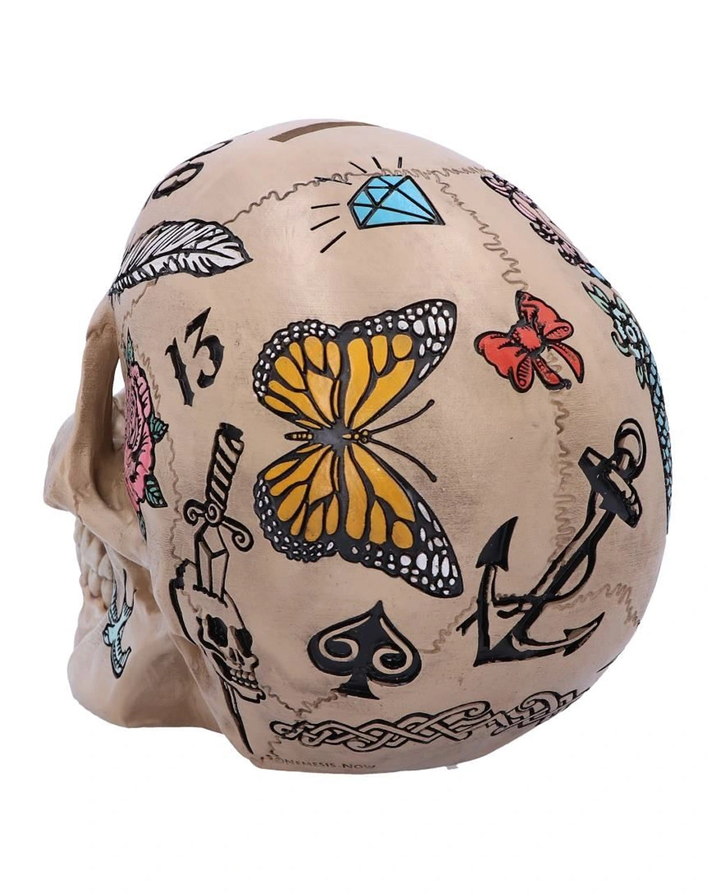 Calavera Tattoo Totenkopf Sparkasse 5 Calavera Tattoo Totenkopf Sparkasse – Bild 3