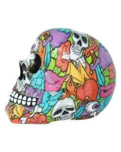 Calypso Pop Art Totenkopf 10 Calypso Pop Art Totenkopf -Halloween Totenköpfe Verkäufe calypso pop art totenschaedel calypso pop art totenkopf calypso pop art skull 50728 03
