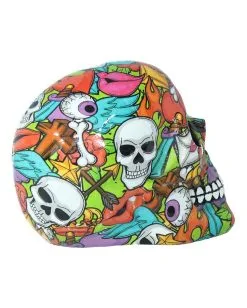 Calypso Pop Art Totenkopf 13 Calypso Pop Art Totenkopf -Halloween Totenköpfe Verkäufe calypso pop art totenschaedel calypso pop art totenkopf calypso pop art skull 50728 06