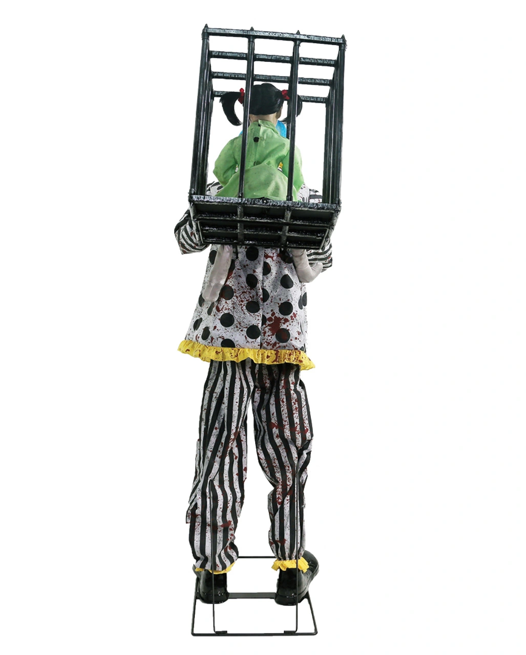 Happy Candy Clown Halloween Animatronic 4 Happy Candy Clown Halloween Animatronic – Bild 2