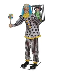 Happy Candy Clown Halloween Animatronic