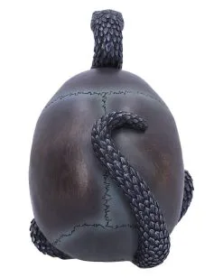 Schuppige Schlange In Totenkopf 19cm 10 Schuppige Schlange In Totenkopf 19cm -Halloween Totenköpfe Verkäufe das schicksal der schlange gothic schaedel 19cm serpentine fate gothic snake skull gothic deko totenkopf 53993 3