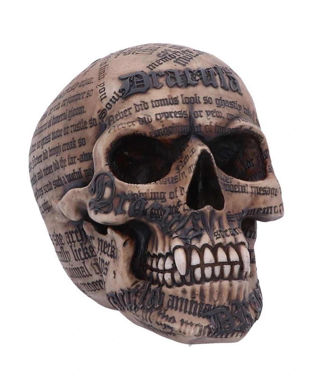 Dracula Totenkopf Mit Bram Stoker Zitaten 3 Dracula Totenkopf Mit Bram Stoker Zitaten