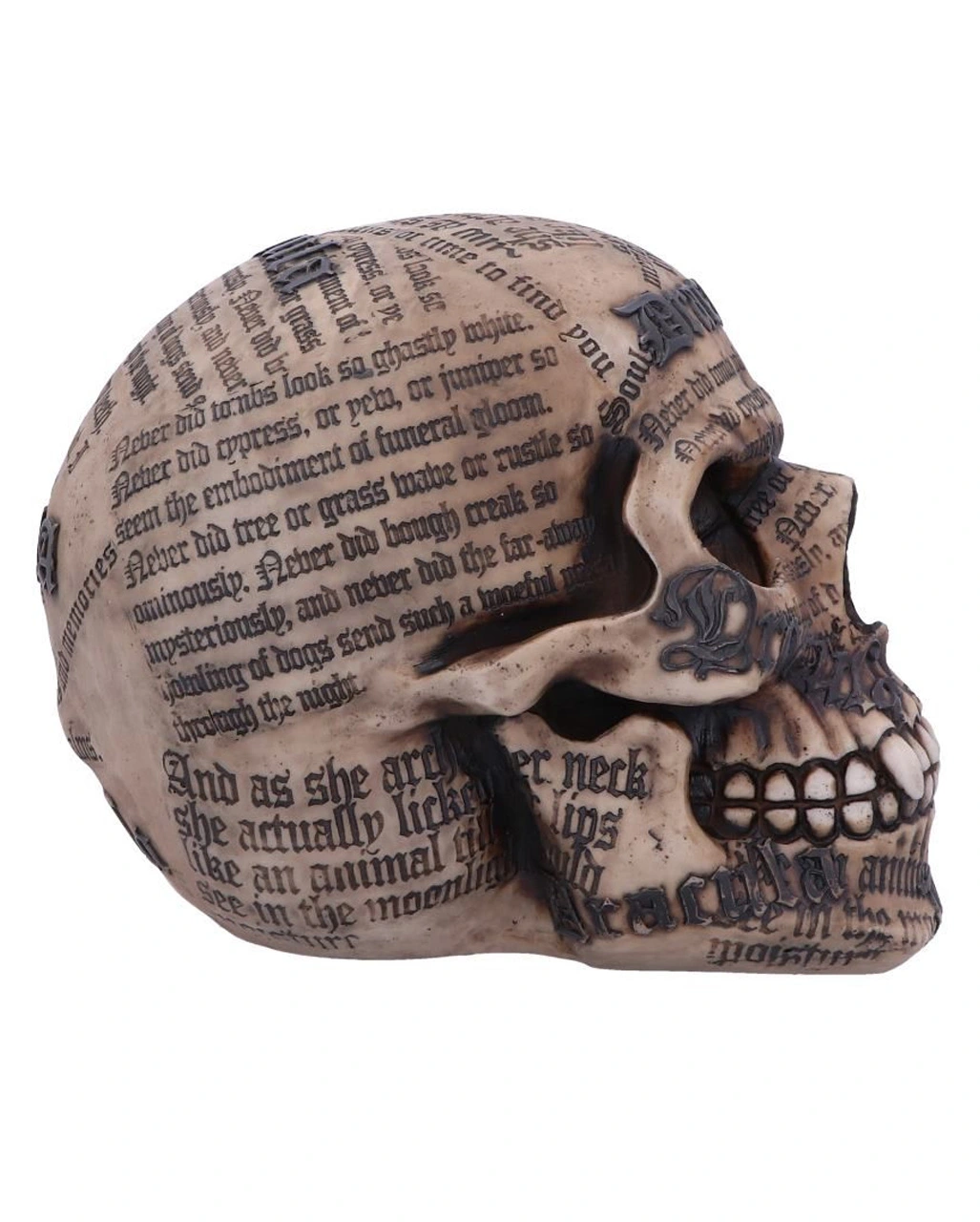 Dracula Totenkopf Mit Bram Stoker Zitaten 6 Dracula Totenkopf Mit Bram Stoker Zitaten – Bild 4