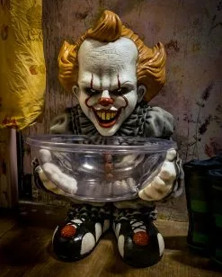 IT 2017 Pennywise Süßigkeiten Halter 9 IT 2017 Pennywise Süßigkeiten Halter -Halloween Totenköpfe Verkäufe es 2017 pennywise suessigkeiten halter it movie candy bowl holder 37167 4