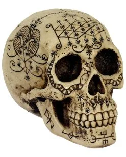 Fantasy Totenschädel Mit Mystic Muster