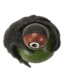 Giftflasche Mit Blutigem Augapfel & Krähe 20cm 10 Giftflasche Mit Blutigem Augapfel & Krähe 20cm -Halloween Totenköpfe Verkäufe giftflasche mit blutigem auge und schwarzem rabe poision bottle with bloody eyeball and raven gothic deko 54745 03