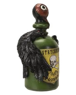 Giftflasche Mit Blutigem Augapfel & Krähe 20cm 11 Giftflasche Mit Blutigem Augapfel & Krähe 20cm -Halloween Totenköpfe Verkäufe giftflasche mit blutigem auge und schwarzem rabe poision bottle with bloody eyeball and raven gothic deko 54745 04