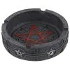 Runder Pentagramm Aschenbecher 2 Runder Pentagramm Aschenbecher -Halloween Totenköpfe Verkäufe gothic pentagramm aschenbecher gothic pentagram ashtray gothic wohnaccessoire 53272 01