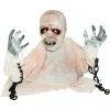 Mumie Halloween Animatronic 40cm 1 Mumie Halloween Animatronic 40cm -Halloween Totenköpfe Verkäufe groundbreaker mumie animatronic 40cm halbierte mumie halloween dekofigur animated mummy 36298 01