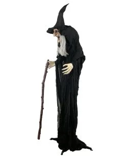 Halloween Figur Hexe Agatha 180cm 7 Halloween Figur Hexe Agatha 180cm -Halloween Totenköpfe Verkäufe halloween animatronic hexe agatha 180cm halloween und horror deko und animierte props halloween props 52978 3
