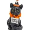 Halloween Clown Katze Mit Süßes Oder Saures Schild 15cm 1 Halloween Clown Katze Mit Süßes Oder Saures Schild 15cm -Halloween Totenköpfe Verkäufe halloween clowns katze mit trick or treat schild 15cm halloween clown cat with trick or treat sign katzen figur halloween 54263