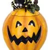 Keramik Keksdose Halloween Kürbis 24cm 1 Keramik Keksdose Halloween Kürbis 24cm -Halloween Totenköpfe Verkäufe halloween kuerbis keramik keksdose jack o lantern ceramic cookie jar halloween homeware und wohnaccessoires 54634