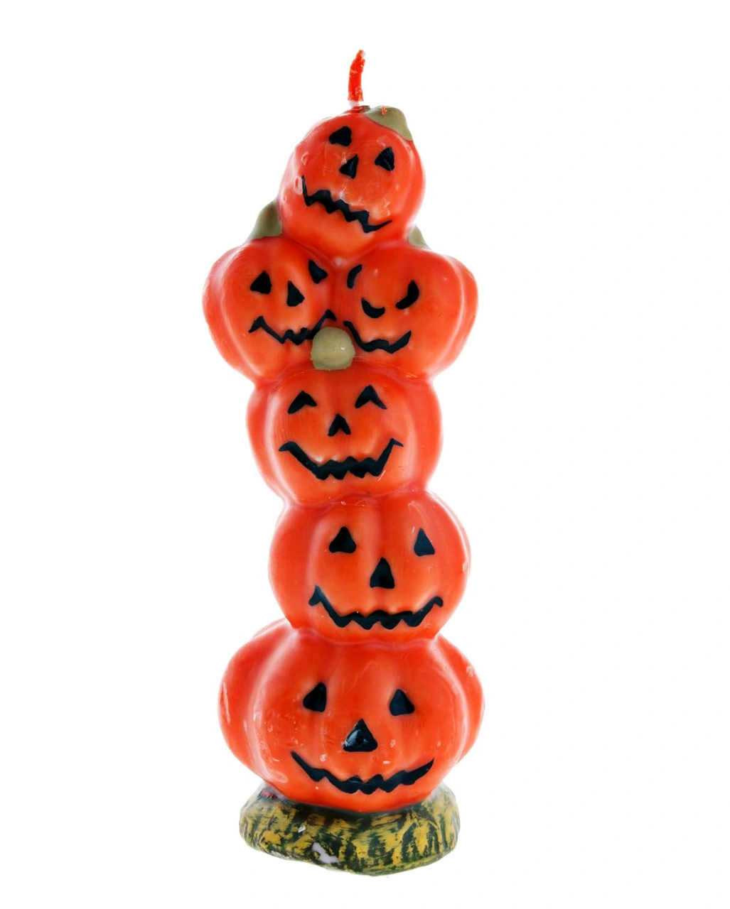 Jack O Lantern Kürbis Kerze 19 Cm 3 Jack O Lantern Kürbis Kerze 19 Cm