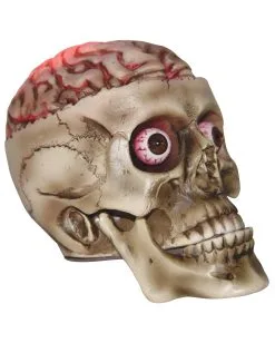 Halloween Totenschädel Mit Blutigem LED Gehirn 19cm 7 Halloween Totenschädel Mit Blutigem LED Gehirn 19cm -Halloween Totenköpfe Verkäufe halloween totenkopf mit blutigem led gehirn halloween skull with bloddy led brain halloween deko 53917 02