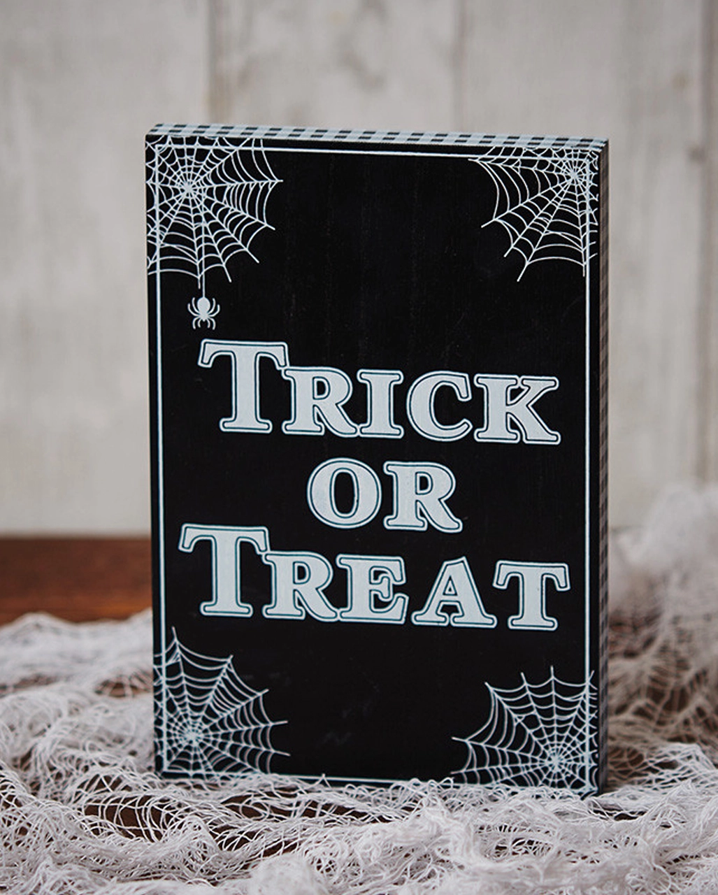 Halloween Trick Or Treat Block Aufsteller 3 Halloween Trick Or Treat Block Aufsteller
