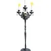 Schwebender Skelett Kronleuchter 1 Schwebender Skelett Kronleuchter -Halloween Totenköpfe Verkäufe haunted geister kronleuchter halloween animatronic halloween und horror deko haunted floating candelabra decor 52995