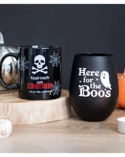 Here For The Boos Cocktail Glas 10 Here For The Boos Cocktail Glas -Halloween Totenköpfe Verkäufe here for the boos halloween cocktail glas halloween homeware halloween geschirr 53395 04