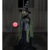 Hexe Mit Hexenkugel Halloween Animatronic -Halloween Totenköpfe Verkäufe hexe mit wahrsagekugel halloween animatronic fortune teller witch halloween animated prop horror und halloween deko 51248