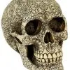 Totenkopf Mit Blütenmuster 2 Totenkopf Mit Blütenmuster -Halloween Totenköpfe Verkäufe horrorshop com totenkopf flowerpower totenschaedel mit bluetenmuster totenschaedel sammlerfigur 27092