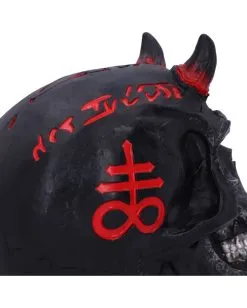 Infernal Teufels Totenschädel 20cm 13 Infernal Teufels Totenschädel 20cm -Halloween Totenköpfe Verkäufe infernal teufels totenkopf infernal teufels totenschaedel infernal devil skull gothic deko 54566 05