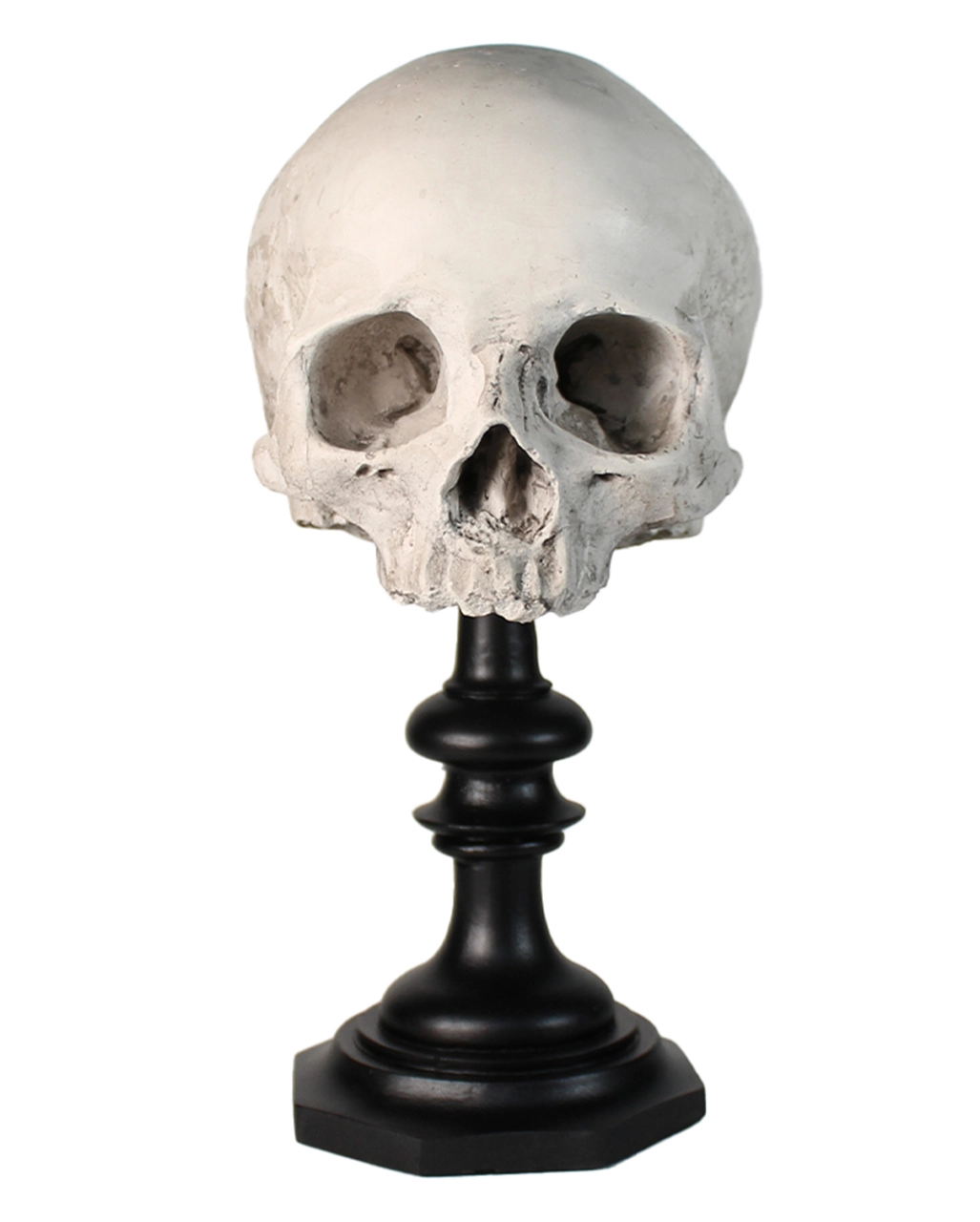 J. DOE Totenschädel Auf Sockel 20cm 3 J. DOE Totenschädel Auf Sockel 20cm