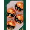 Halloween Jack O'Lanterns Christbaumkugeln Ø6,5cm 4 Stück 2 Halloween Jack O'Lanterns Christbaumkugeln Ø6,5cm 4 Stück -Halloween Totenköpfe Verkäufe jack o lanterns halloween weihnachtskugeln jack o lanterns halloween christmas balls baumkugeln halloween 54711