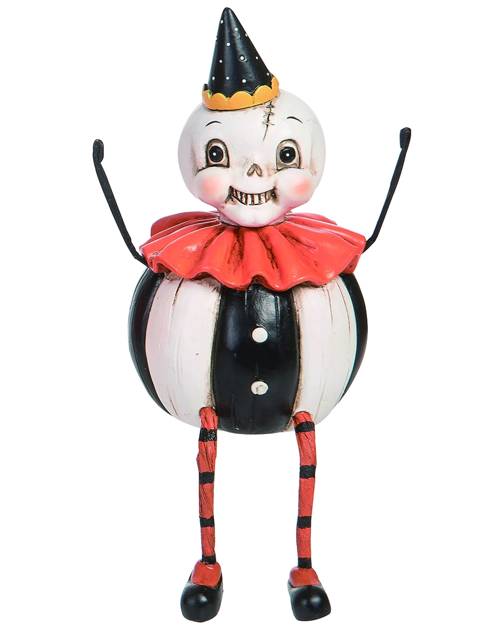 Johanna Parker Kürbis Skelett Vintage Figur 3 Johanna Parker Kürbis Skelett Vintage Figur