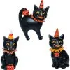 Johanna Parker Kürbis Katze Dekofigur 2 Johanna Parker Kürbis Katze Dekofigur -Halloween Totenköpfe Verkäufe johanna parker vintage jack o lantern katze figur vintage jack o lantern cat figure halloween deko katze 52943
