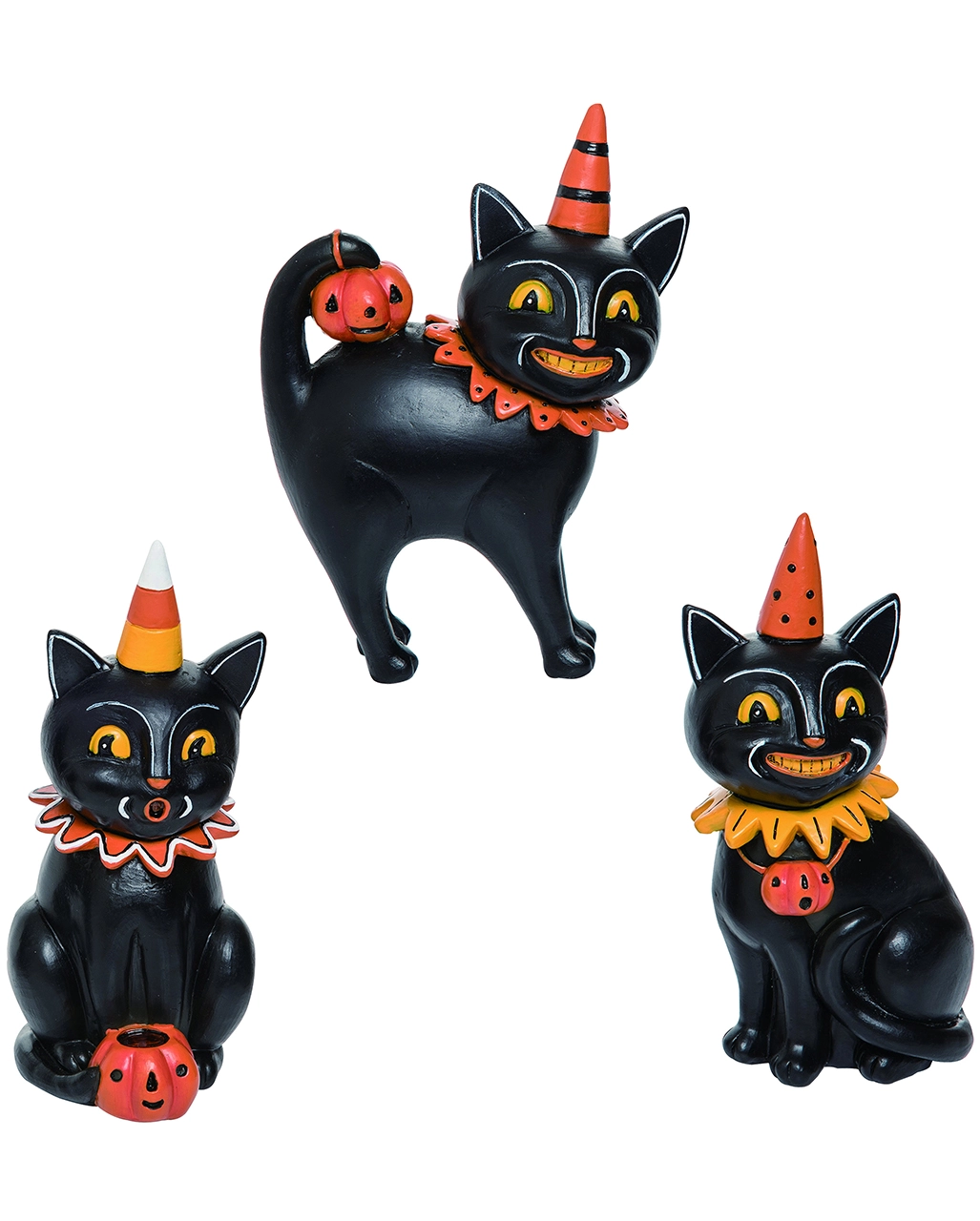 Johanna Parker Kürbis Katze Dekofigur 3 Johanna Parker Kürbis Katze Dekofigur