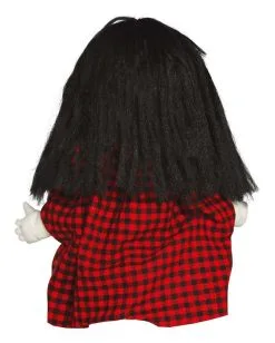 Hüpfende & Kichernde Geisterpuppe 27cm 7 Hüpfende & Kichernde Geisterpuppe 27cm -Halloween Totenköpfe Verkäufe kichernde und huepfende horrorpuppe bouncing and giggling ghost doll halloween animatronic halloween deko 54860 03