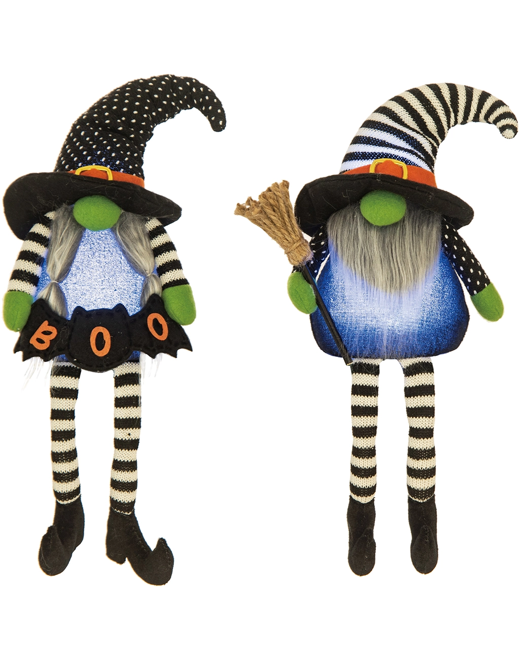 Plüsch Kantenhocker Halloween Gnom Leuchtend 38cm 3 Plüsch Kantenhocker Halloween Gnom Leuchtend 38cm