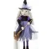 Halloween Hexe Kantenhocker Figur Lila 50cm 1 Halloween Hexe Kantenhocker Figur Lila 50cm -Halloween Totenköpfe Verkäufe lila halloween hexe kantenhocker figur violet halloween witch sitting figure klassische hexen deko 53804