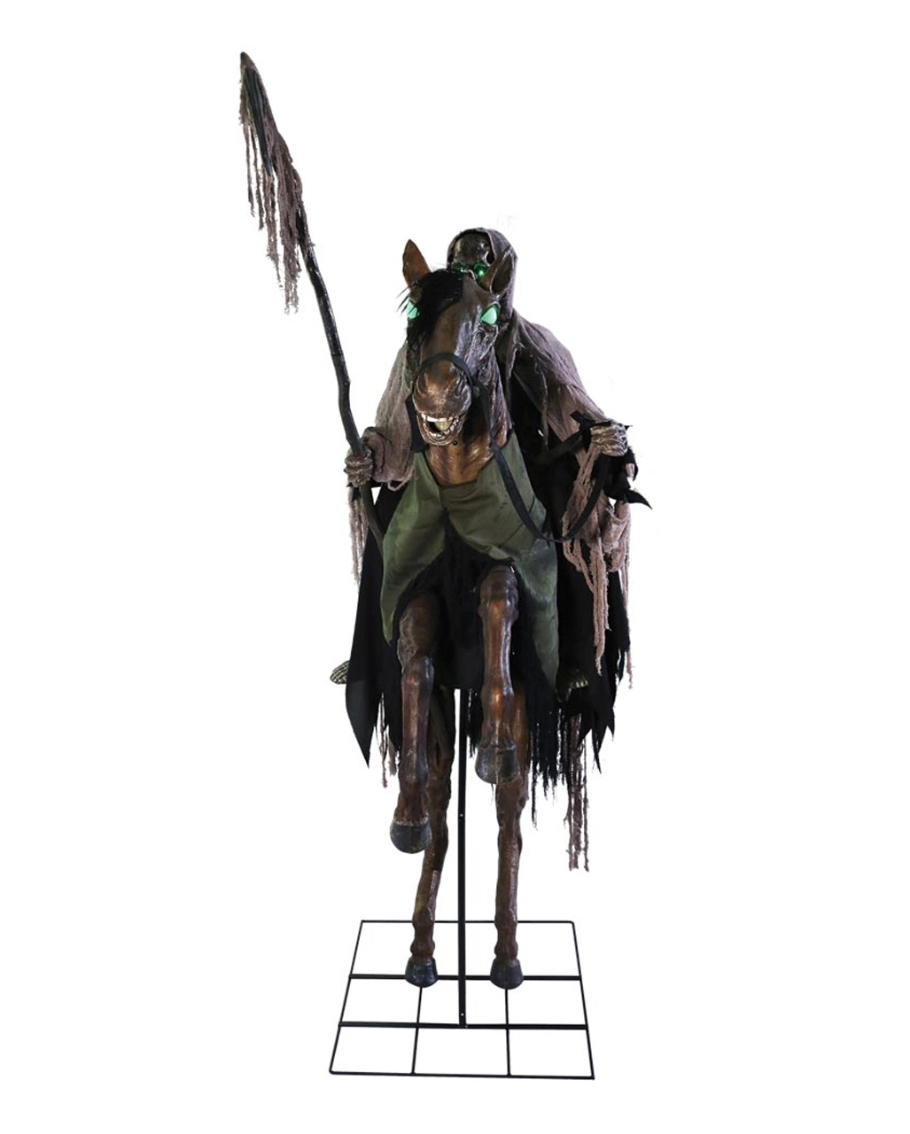 Reitender Tod Halloween Animatronic 5 Reitender Tod Halloween Animatronic – Bild 3