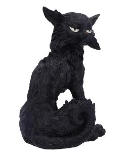 Salem Magierkatze 16,6cm -Halloween Totenköpfe Verkäufe salem hexenkatze 19cm salem witch cat 19 cm halloween tischdekoration schwarze katzenfigur 51042 03