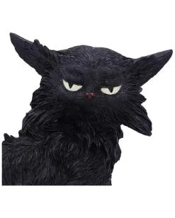 Salem Magierkatze 16,6cm -Halloween Totenköpfe Verkäufe salem hexenkatze 19cm salem witch cat 19 cm halloween tischdekoration schwarze katzenfigur 51042 05