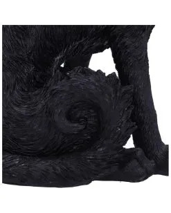 Salem Magierkatze 16,6cm -Halloween Totenköpfe Verkäufe salem hexenkatze 19cm salem witch cat 19 cm halloween tischdekoration schwarze katzenfigur 51042 06