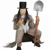Sitzender Totengräber Halloween Animatronic -Halloween Totenköpfe Verkäufe scary gravedigger halloween animatronic halloween animated props halloween und horror deko 51250