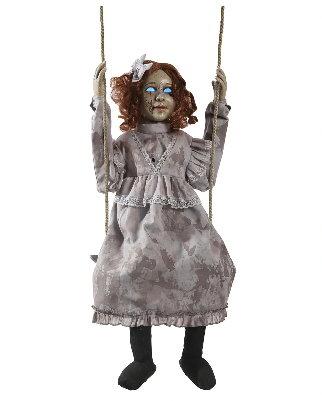 Schaukelnde Scary Doll Animatronic 3 Schaukelnde Scary Doll Animatronic
