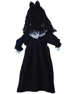 Horror Puppe Mit Licht Hängefigur 75cm 7 Horror Puppe Mit Licht Hängefigur 75cm -Halloween Totenköpfe Verkäufe schwarze horror puppe mit licht black horror doll with light halloween haenge deko 53369 3