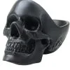 Schwarze Totenschädel Schale 27cm 1 Schwarze Totenschädel Schale 27cm -Halloween Totenköpfe Verkäufe schwarze totenkopf schale schwarze totenschaedel schale black skull trinket dish 53491 01