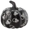 Kürbis Mit Totenschädeln Schwarz 13cm 2 Kürbis Mit Totenschädeln Schwarz 13cm -Halloween Totenköpfe Verkäufe schwarzer kuerbis mit totenkoepfen 13cm black pumpkin with skulls halloween kuerbis deko 54697