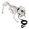 Skelettierter Hund -Halloween Totenköpfe Verkäufe skelett hund tote deko bulldogge halloween dekoration 22214