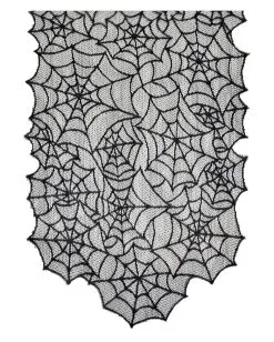 Halloween Tischläufer Mit Spinnwebenmotiv
