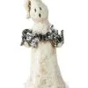 Spooky Geist Halloween Figur Mit Glitter 20cm 2 Spooky Geist Halloween Figur Mit Glitter 20cm -Halloween Totenköpfe Verkäufe spooky geist mit glitter flocken halloween und gothic wohnungsdeko und halloween homeware spooky ghost figurine 54375